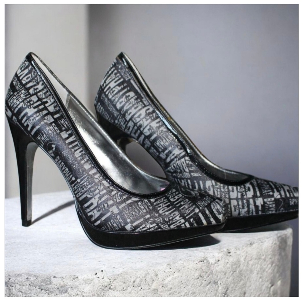 Baby Phat Giselle Foil High Heels size 6 NWOT - Picture 8 of 8